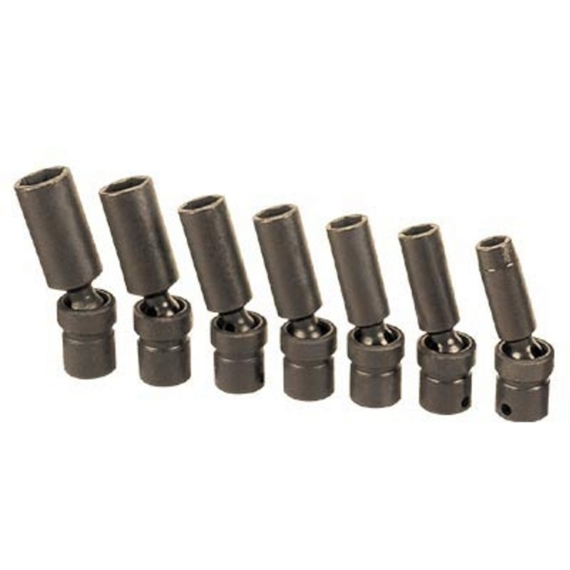 7-Piece 3/8in. Drive Deep Impact Swivel Socket Set